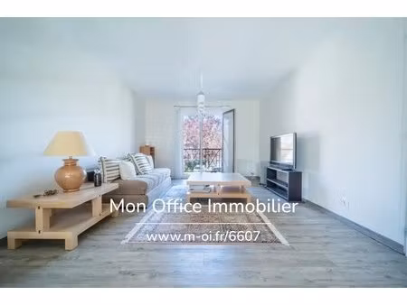 référence : 6607-anb. - appartement 3 pièces - balcon -cave