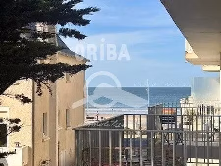 appartement t2 pornichet vue mer laterale