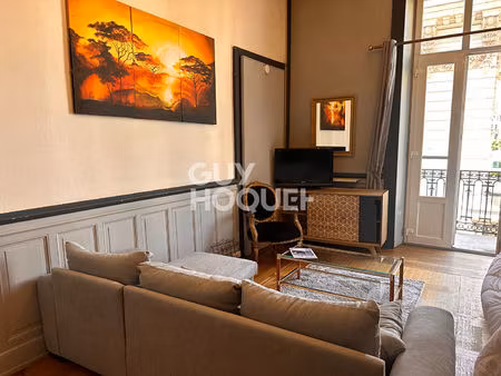 studio grand hôtel meublé 35.88m²  balcon  eau chaude