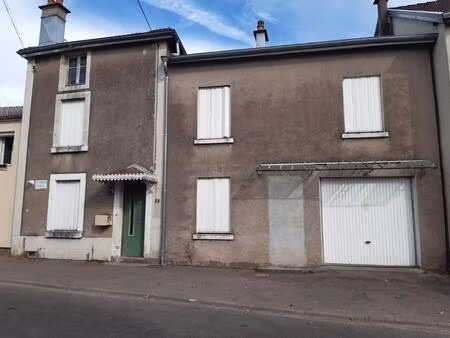 maison mitoyenne avec garage et terrain