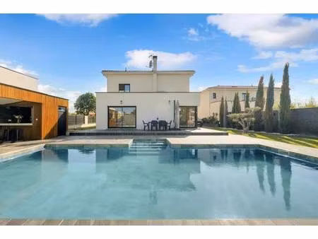 villa contemporaine 180 m² - 4 ch - piscine & pool-house