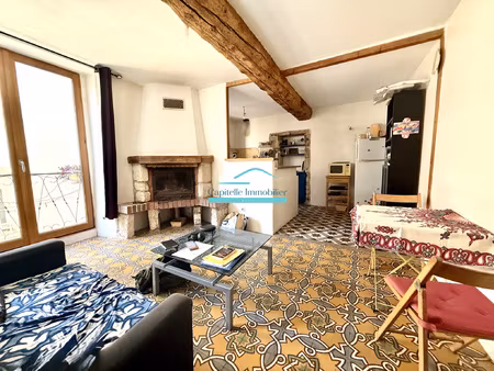 vente mireval maison de village t3 avec cave et potentiel d'