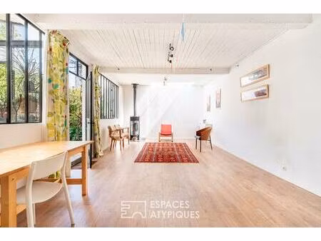 charmante maison avec atelier et véranda