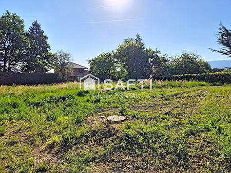 vente terrain 1035 m² excenevex (74140)