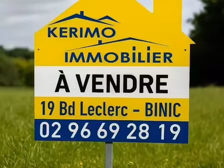terrain 360 m² binic