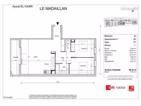 appartement t3