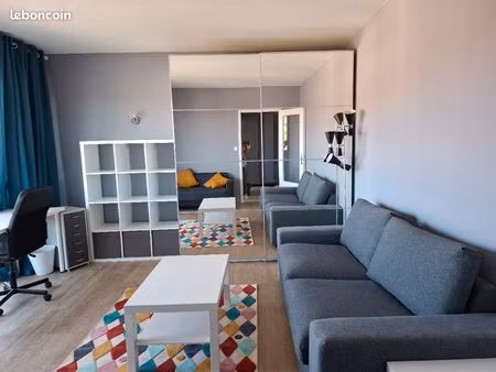studio meublé à oullins