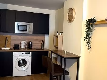 studio meublé rénové