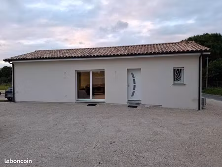 location maison individuelle entièrement neuve et meublée de 68 m²