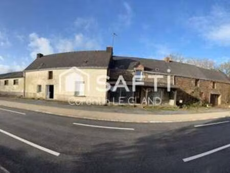 vente longère et corps de ferme à théhillac (56130) : à vendre / 200m² théhillac