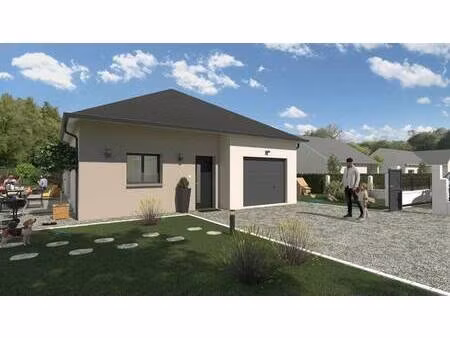 terrain avec maison neuve à vendre