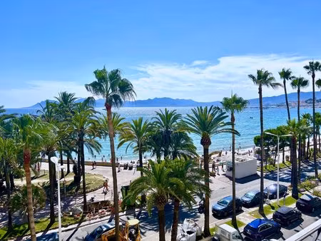 exclusivite - cannes croisette - vue mer