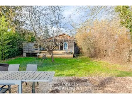 charmant chalet 100 m² sur l'île verte : bord de seine  grand bras