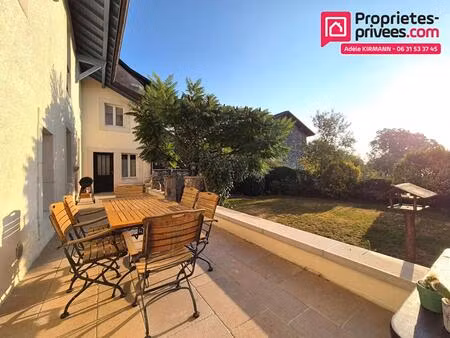 maison en pierre 200m2 - 4 chambres - jardin - garage - pays de gex
