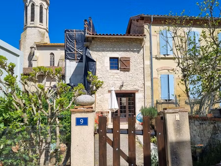 maison de village 107 m² - 3 chambres avec jardin au cœur de sarrant
