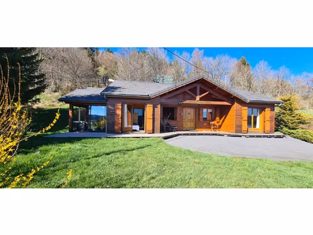 e chambon-sur-lignon (5 min) - chalet plain-pied 106 m2 - vu
