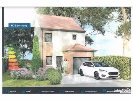 maison 4 pièces 80 m²