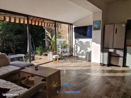 agréable villa t 4 avec jardin dans résidence provençale sécurisée