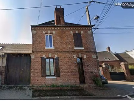 grande maison 6 pieces + jardin clos + porche