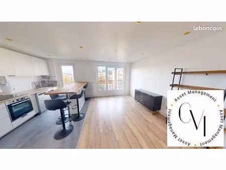 appartement 2 pièces 44 m²