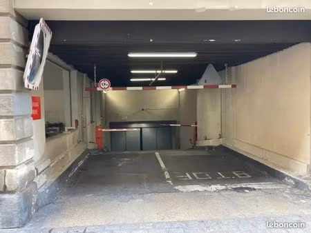 parking sécurisé au coeur de paris