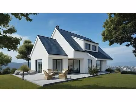 terrain avec maison neuve à vendre