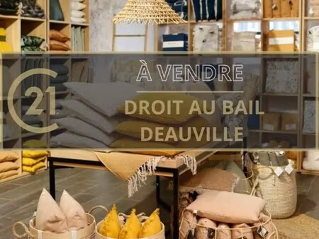 location commerce deauville 14800 35m²