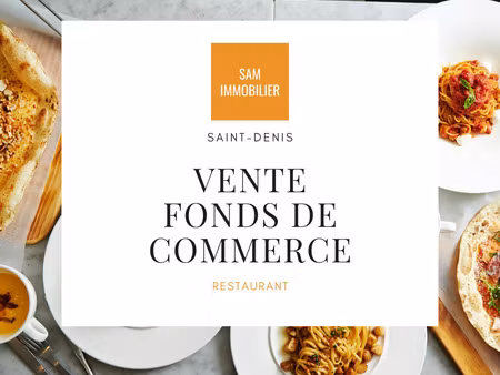 cession fonds de commerce restaurant bar saint-denis (974)
