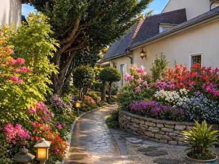 maison rare avec vie de plain-pied  jardin et grand garage  5 min ecole elisa deroche et 1