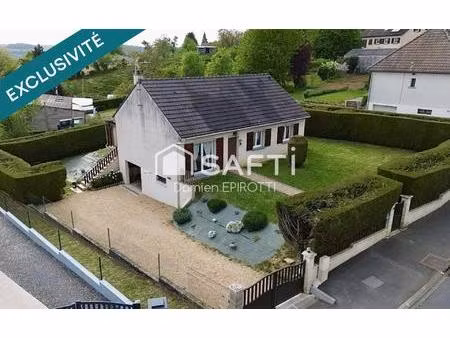maison individuelle 3 chambres + véranda sur sous-sol complet – 178 500 € – mouzon