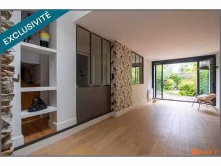 maison rénovée avec jardin intimiste 3/4 pièces de 80 m2 100m2 au sol