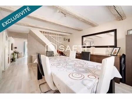 maison familiale rénovée avec terrasse et jardin