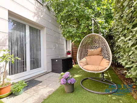 grand appartement de 115m2 avec deux jardins