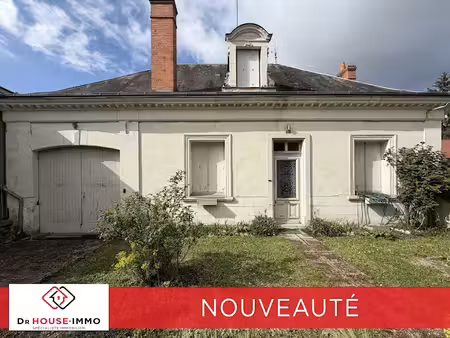 vente maison 5 pièces 60 m² à chatillon-sur-indre (36700)  79 900 €
