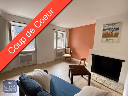 appartement à louer 1 pièce 35.11 m² - dieppe (76) - 600€