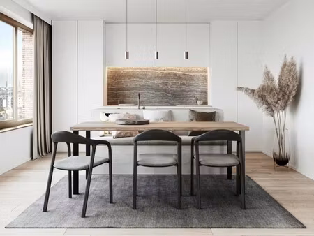appartement met terras  61m²  1 slaapkamer - res. b'hive