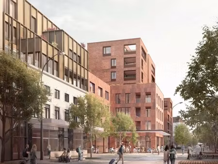 appartement met zuid terras  55 21 m²  1 slaapkamer - res. b'hive