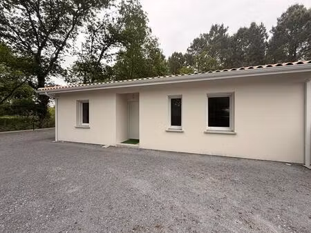 maison neuve 3ch+bureau terrasse jardin