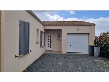 maison 4 chambres - 105m2 - echillais