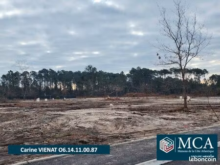 terrain 518 m² parentis en born