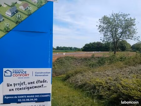 terrain 630 m² freville