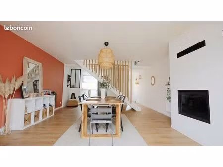 maison rénovée 113 m² – 3 chambres – jardin – hyper centre saint-jean