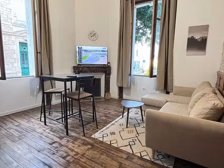 appartement meublé - terrasse extérieur