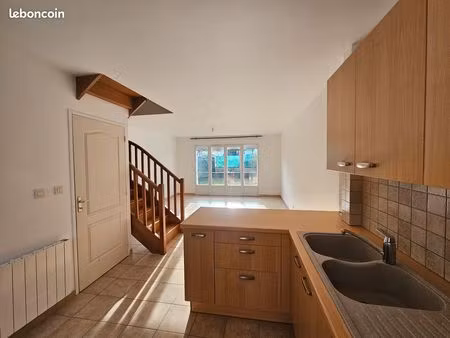 maison t3 mitoyenne 65 m2 avec jardin
