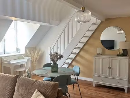 duplex meublé plein centre ville à 2 min de la mer