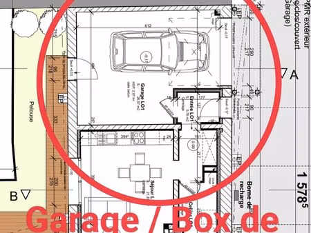 garage box de stockage de 26m2