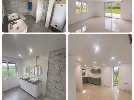 rare - maison individuelle rénovée à neuf