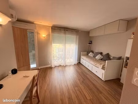 loue studio 24m2 a menton pour juin 2026