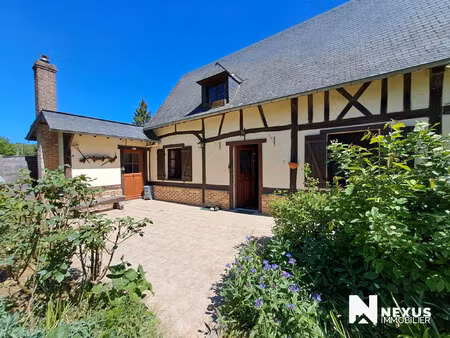 longère normande de charme avec jardin  piscine et dépendances