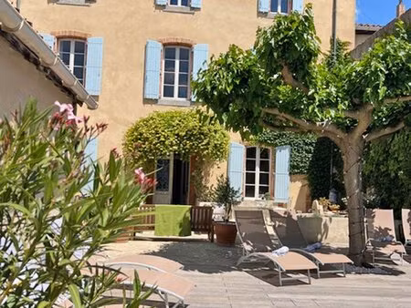 belle maison de maître à rieux minervois avec jardin et piscine